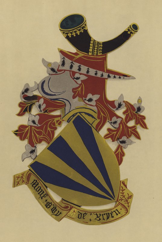 Sir Guy de Bryen, lordi Bryen, 1370-1390 (chromolitho) tekijältä William St John Hope