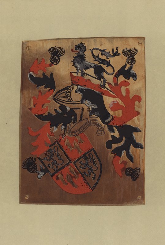 Sir Henry Percy, lordi Percy, lordi Poynings ja Northumberlandin kreivi, 1474-1489 (chromolitho) tekijältä William St John Hope