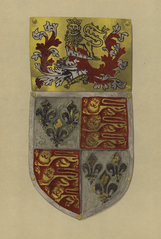 Sir Henry Stafford, Buckinghamin herttua, 1474-1483 (chromolitho) tekijältä William St John Hope