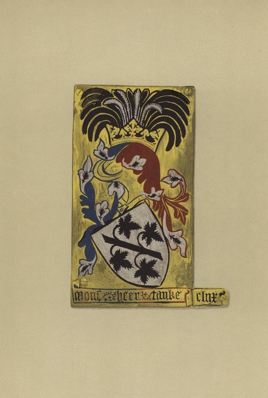 Sir Hertong von Clux, 1421-c 1445 (chromolitho) tekijältä William St John Hope