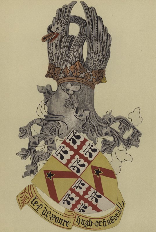 Sir Hugh Stafford, lordi Bourchier, 1418 tai 19-1420 (chromolitho) tekijältä William St John Hope