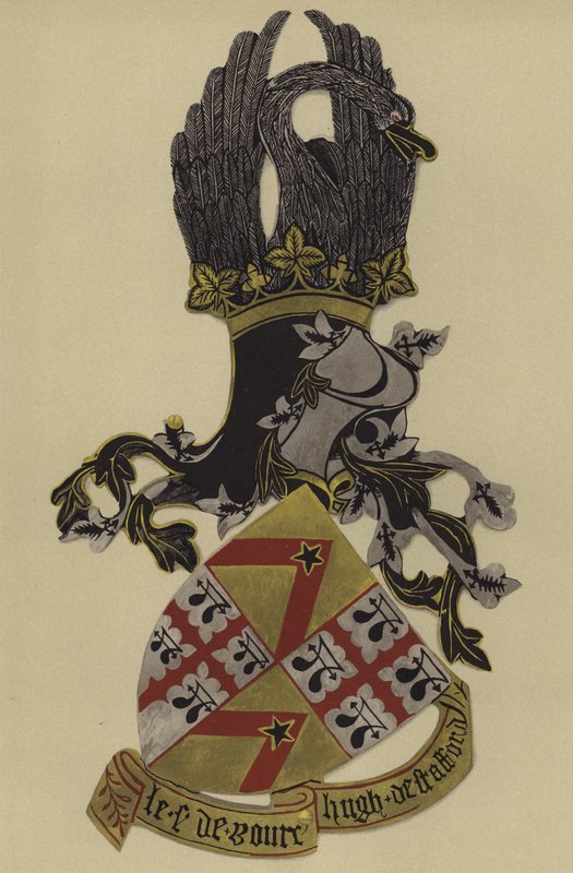 Sir Hugh Stafford, lordi Bourchier, 1418 tai 19-1420 (chromolitho) tekijältä William St John Hope