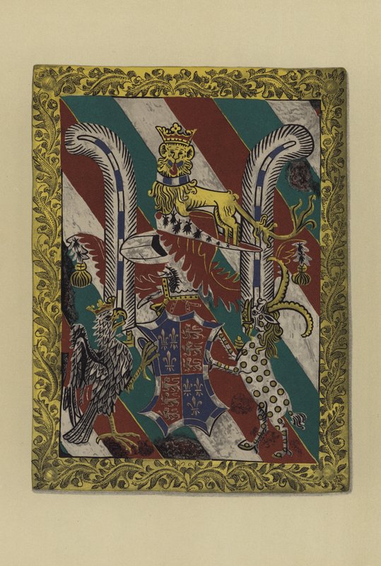 Sir John Beaufort, Kendalin kreivi ja Somersetin kreivi ja herttua, n. 1440-1444 (chromolitho) tekijältä William St John Hope