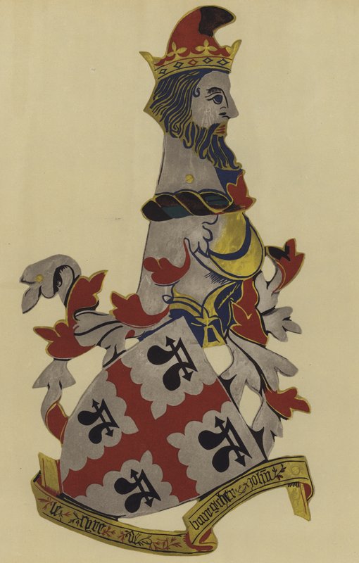 Sir John Bourchier, lordi Bourchier, 1392-1400 (chromolitho) tekijältä William St John Hope
