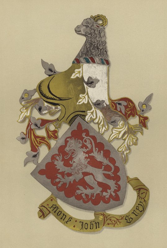 Sir John Grey, Tankervillen jaari, n. 1419-1421 (chromolitho) tekijältä William St John Hope