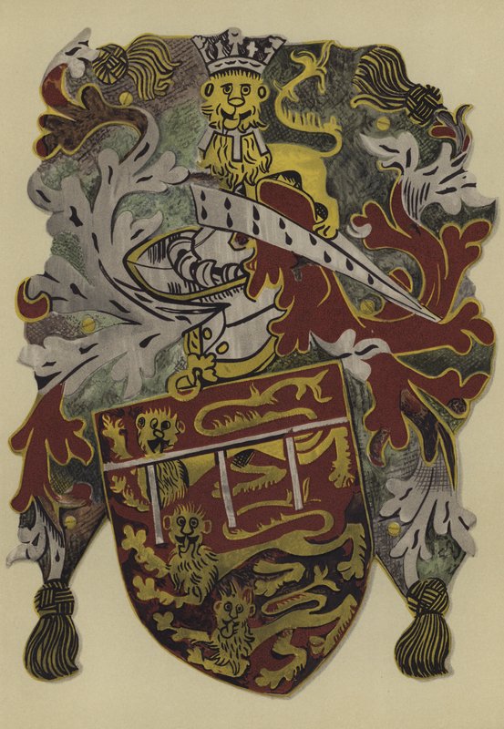 Sir John Mowbray, Surreyn ja Warennen kreivi, Norfolkin herttua ja jaarlimarsalkka, 1472-1475-6 (chromolitho) tekijältä William St John Hope