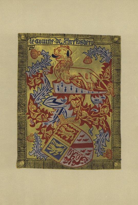 Sir John Talbot, Shrewsburyn ja Waterfordin kreivi, 1424-1453 (chromolitho) tekijältä William St John Hope