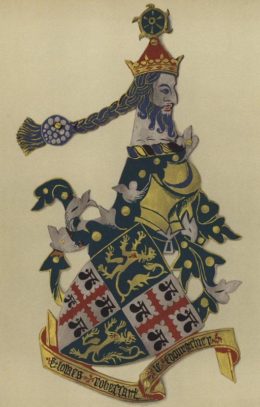 Sir Lewis Robessart, lordi Bourchier, 1421-1431 (chromolitho) tekijältä William St John Hope