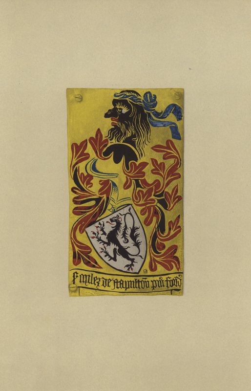 Sir Miles Stapleton, 1348-1364 (chromolitho) tekijältä William St John Hope