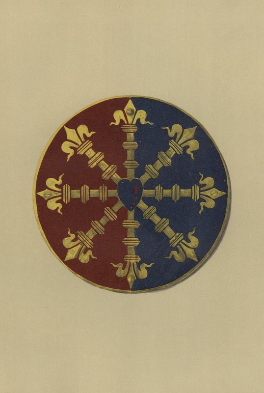 Sir Ralph Bassett, lordi Bassett of Drayton, 1368-1390 (chromolitho) tekijältä William St John Hope