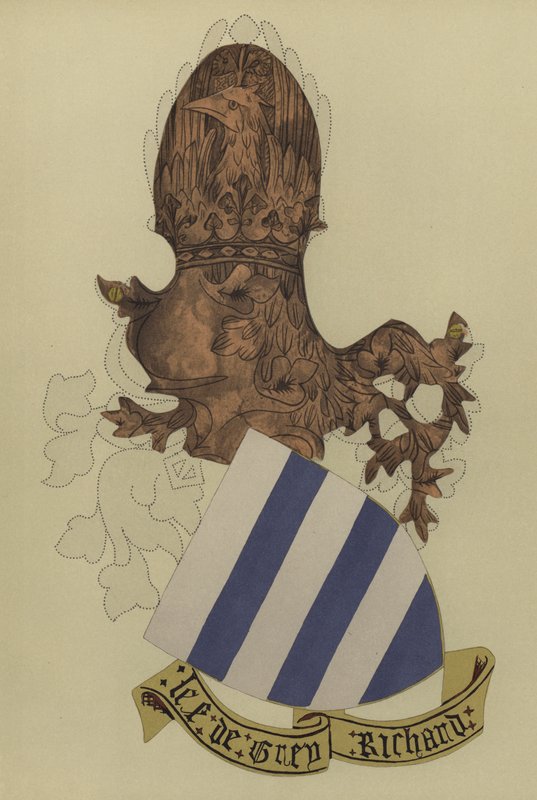 Sir Richard Grey, Codnorin lordi Gray, 1404-1418 (chromolitho) tekijältä William St John Hope