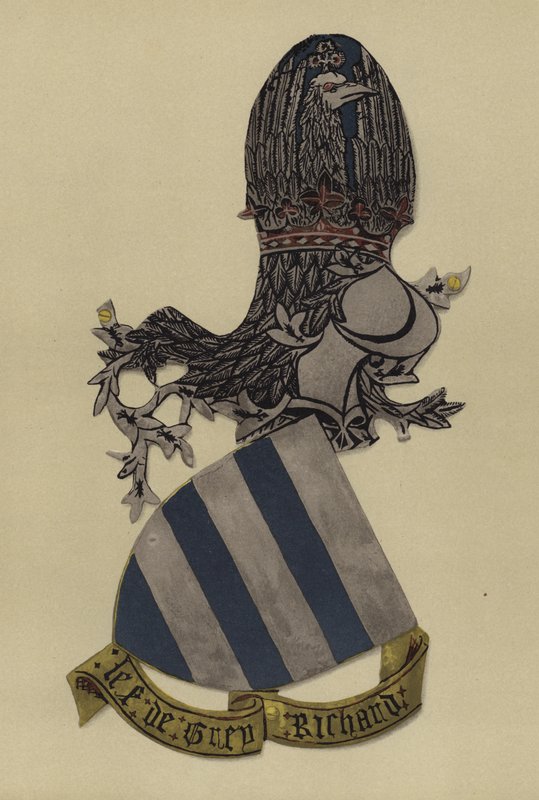 Sir Richard Grey, Codnorin lordi Gray, 1404-1418 (chromolitho) tekijältä William St John Hope