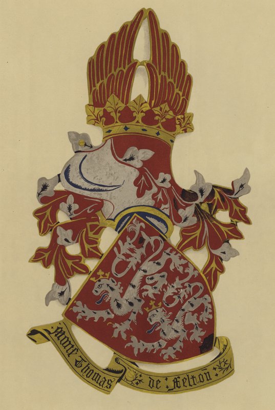 Sir Thomas Felton, 1381-1381 (chromolitho) tekijältä William St John Hope