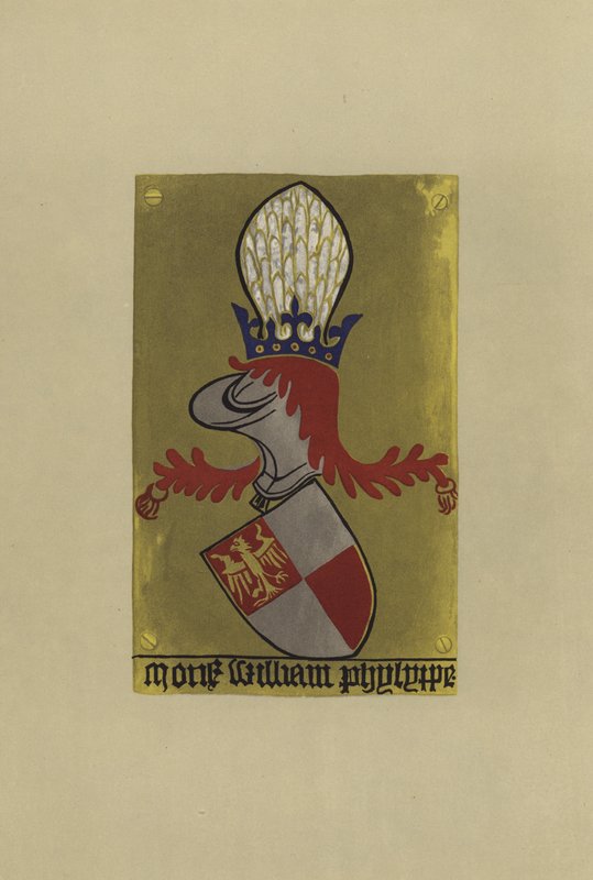 Sir William Phelip, lordi Bardolf, n. 1418-1441 (chromolitho) tekijältä William St John Hope
