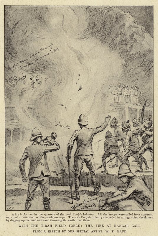 Tirah Field Force -tuli Kangar Galissa tekijältä William T. Maud