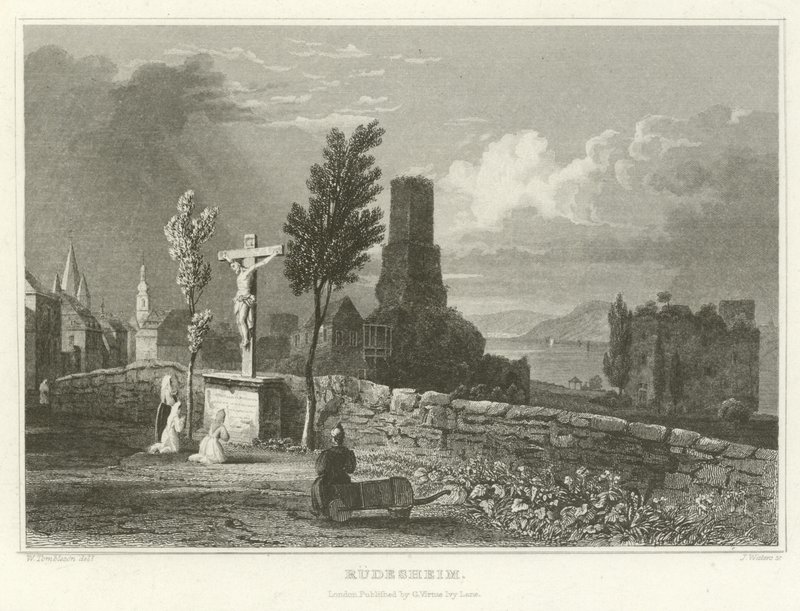 Rudesheim tekijältä William Tombleson