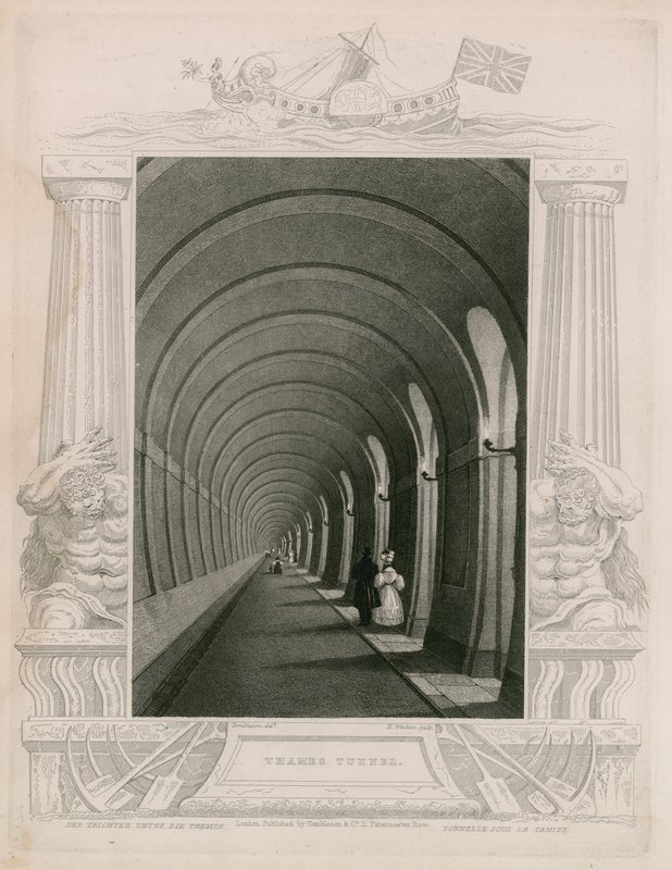 Thamesin tunneli tekijältä William Tombleson