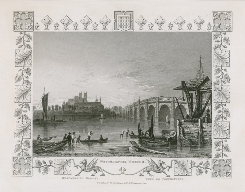 Westminsterin silta tekijältä William Tombleson