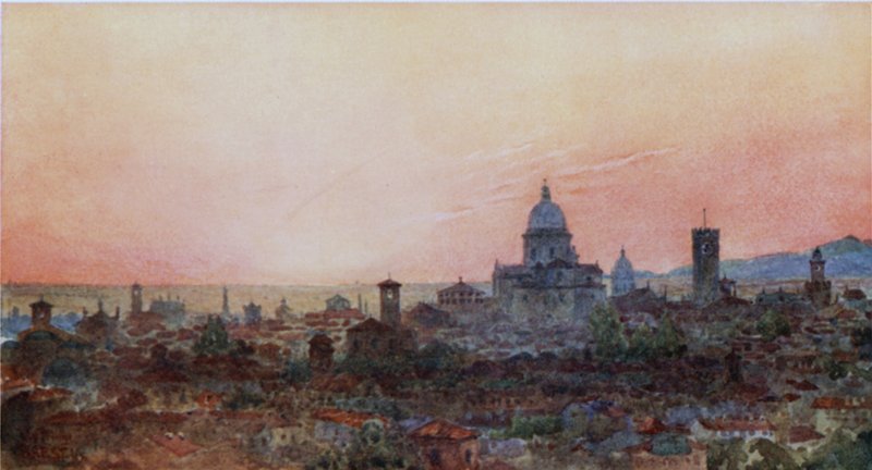 Brescia (väri litho) tekijältä William Wiehe Collins