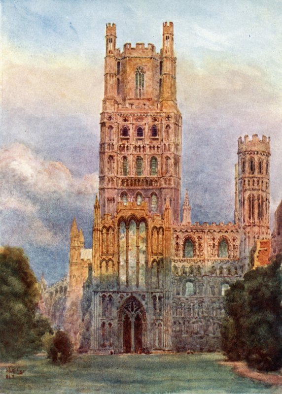 Ely, länsirintamalta (väri litho) tekijältä William Wiehe Collins