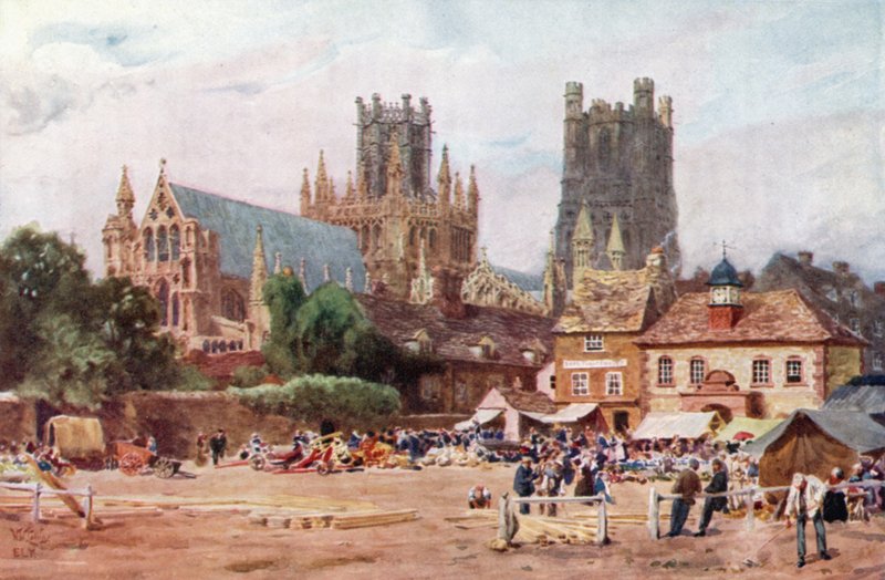 Ely, tori (väri litho) tekijältä William Wiehe Collins
