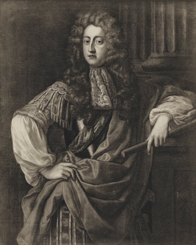 Tanskan prinssi George (litho) tekijältä William Wissing or Wissmig