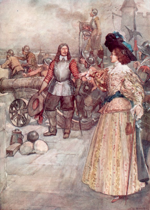 Mademoiselle De Montpensier ampuu tykkiä tekijältä William after Rainey