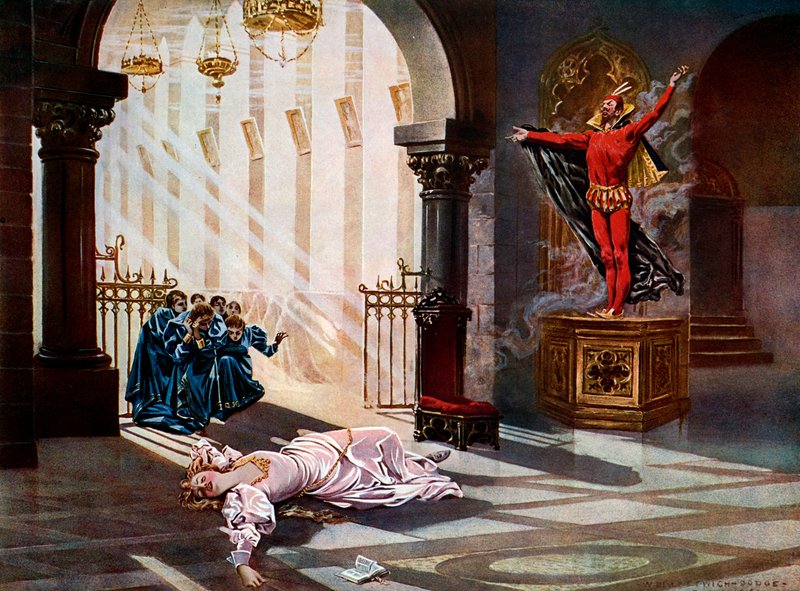 Faust, IV näytös kohtaus v tekijältä William de Leftwich Dodge