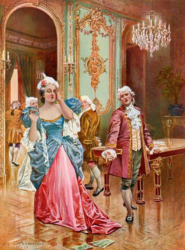La Traviata, II näytös, kohtaus iv tekijältä William de Leftwich Dodge