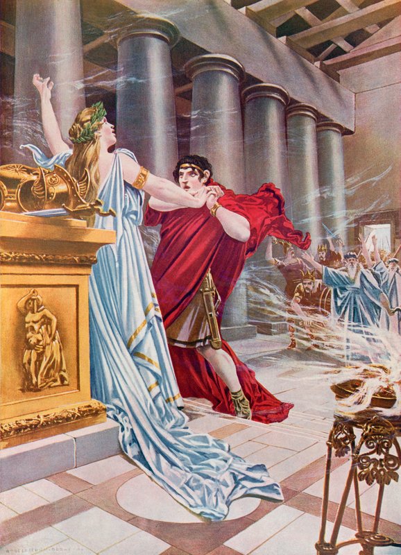 Norma, näytös II kohtaus x tekijältä William de Leftwich Dodge