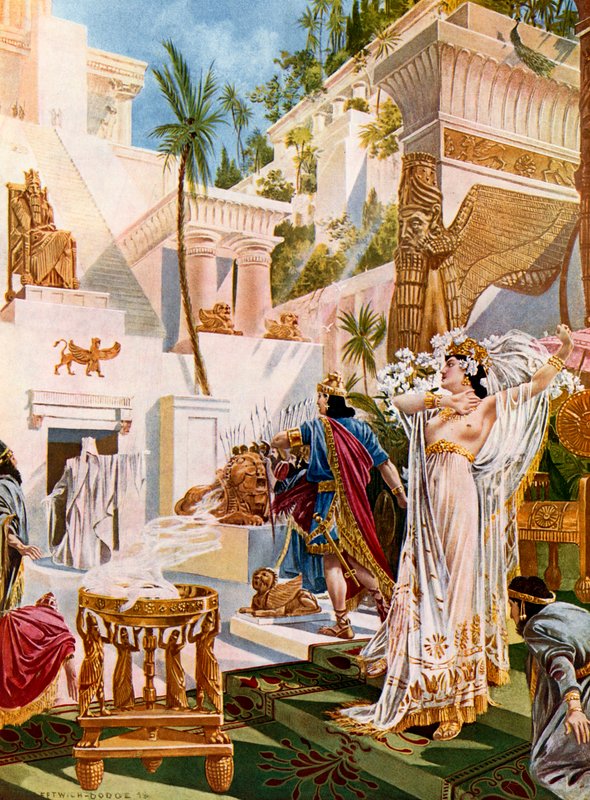Semiramide, näytös I kohtaus xi tekijältä William de Leftwich Dodge