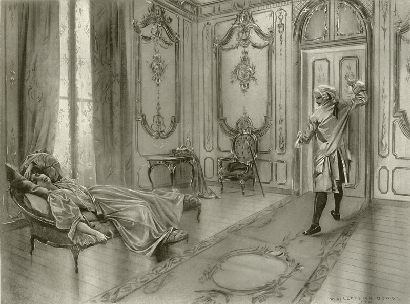 Figaron häät, näytös I kohtaus ix (syväpaino) tekijältä William de Leftwich Dodge