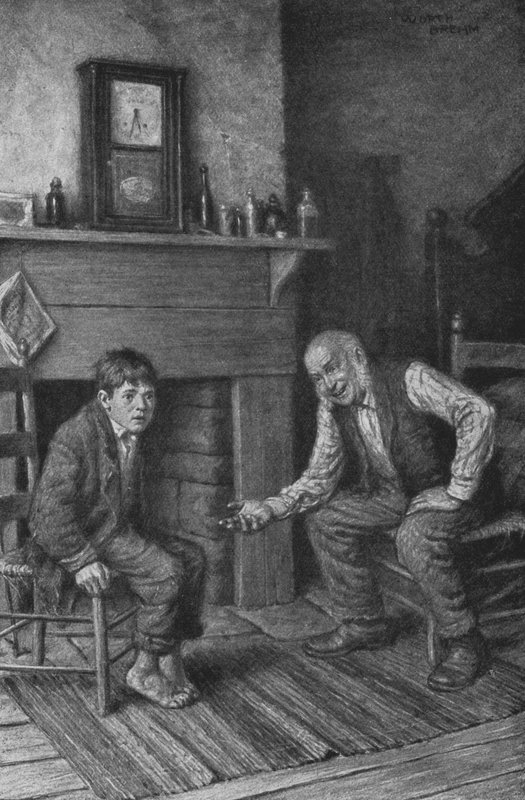 "Poikani, älä pelkää minua!" (litografia) tekijältä Worth Brehm