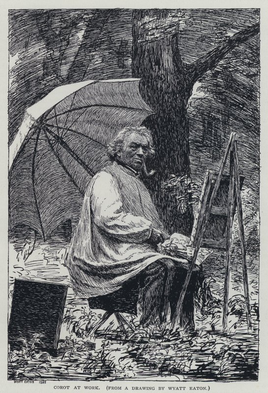 Corot töissä tekijältä Wyatt Eaton