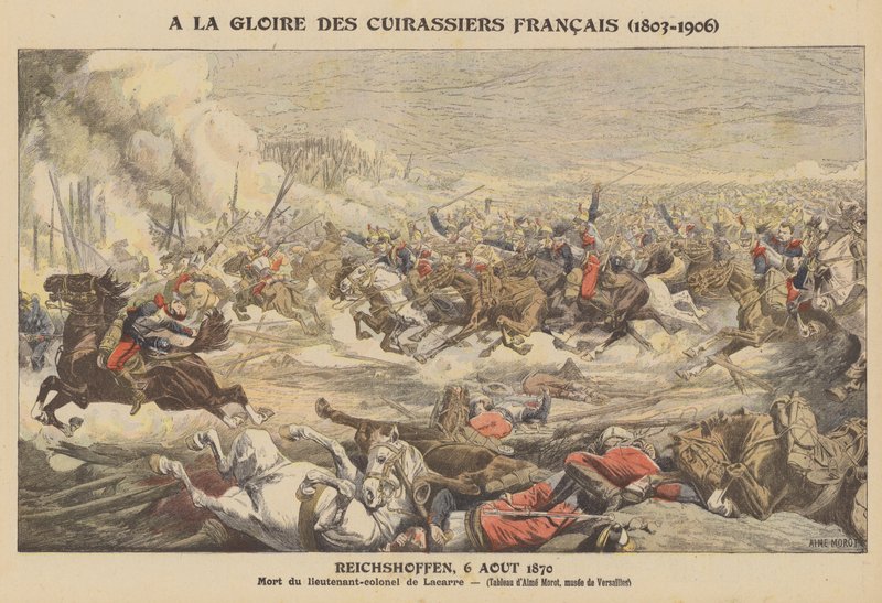 Ranskan Cuirassiersin kunniaksi (1803-1906) tekijältä after Aime Nicolas Morot