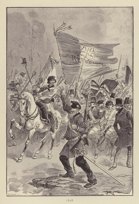 1848 tekijältä after Albert Robida