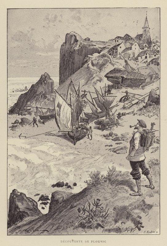 Plouhicin löytö tekijältä after Albert Robida