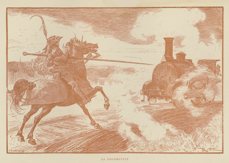 Veturi tekijältä after Albert Robida
