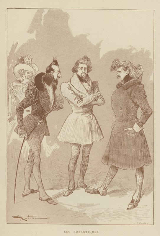 Romantikot tekijältä after Albert Robida
