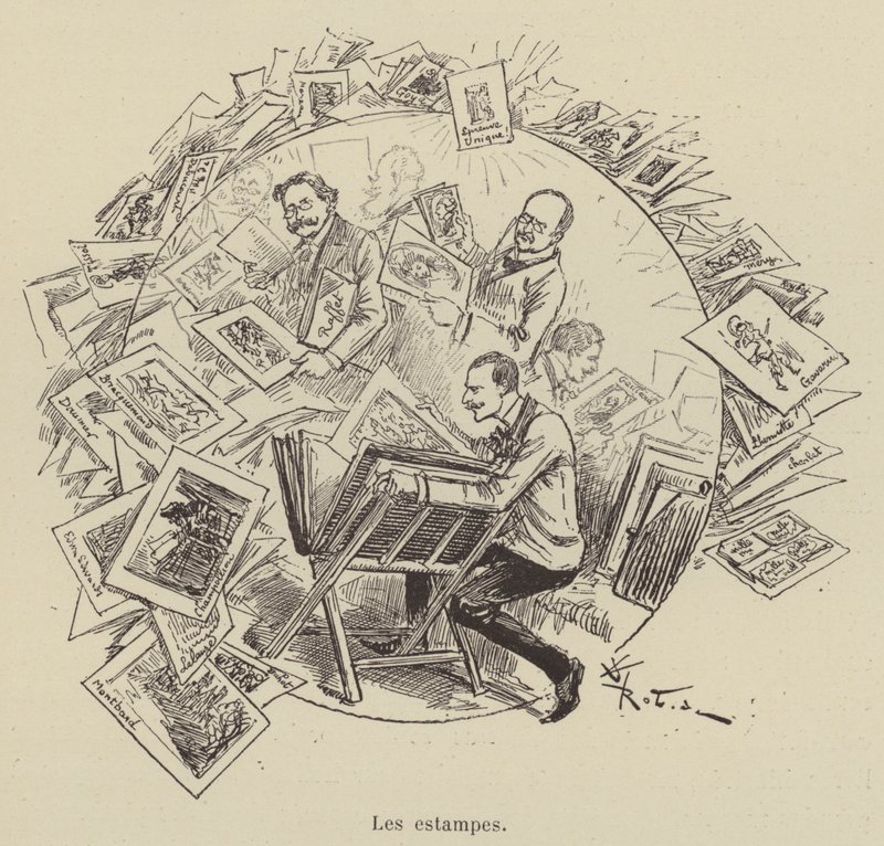 Tulosteet tekijältä after Albert Robida
