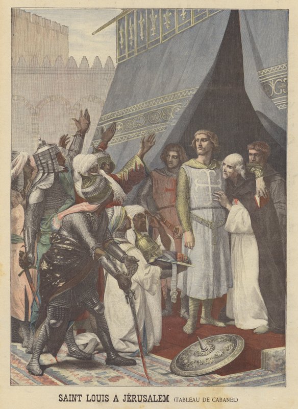 St Louis Jerusalemissa tekijältä after Alexandre Cabanel