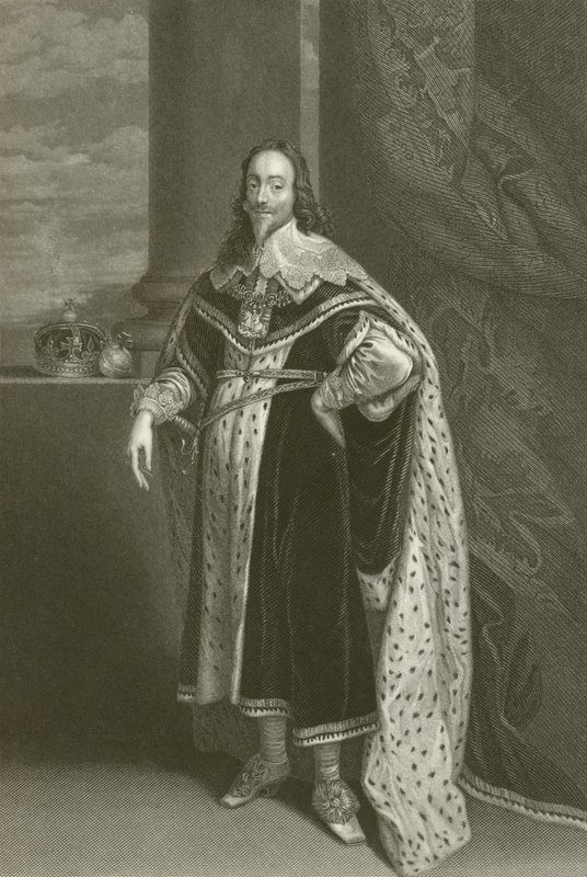 Kaarle 1 tekijältä after Anthony van Dyck
