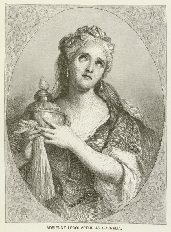 Adrienne Lecouvreur Corneliana tekijältä after Antoine Coypel