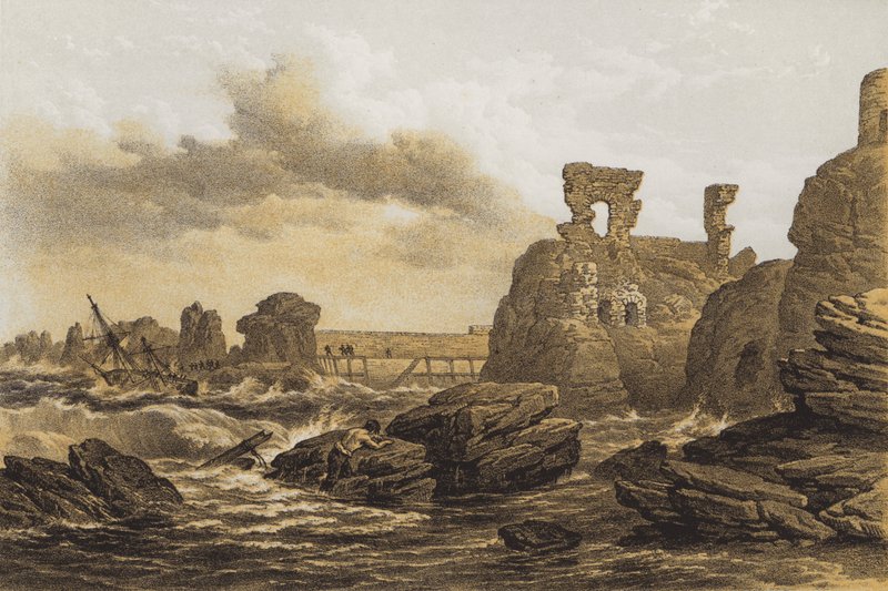 Dunbar (chromolitho) tekijältä after C. Stanfield