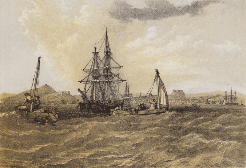 Edinburgh Frith of Forthista (chromolitho) tekijältä after C. Stanfield