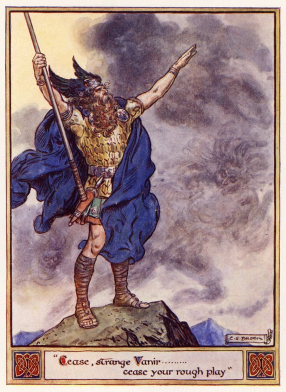 Lopeta, outo Vanir, lopeta karkea leikkisi tekijältä after Charles Edmund Brock