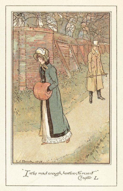 Kuvitus Jane Austens Emmalle tekijältä after Charles Edmund Brock