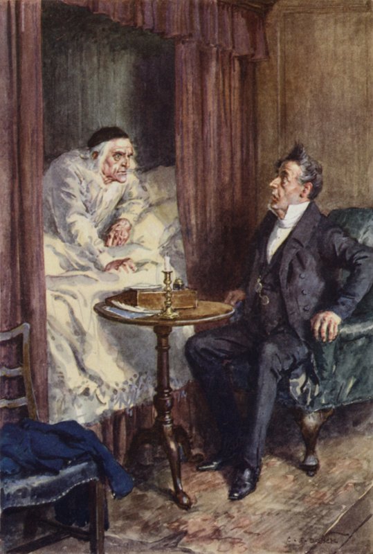 Kuvitus Martin Chuzzlewitille tekijältä after Charles Edmund Brock