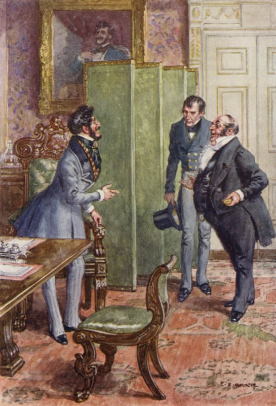 Kuvitus Martin Chuzzlewitille tekijältä after Charles Edmund Brock