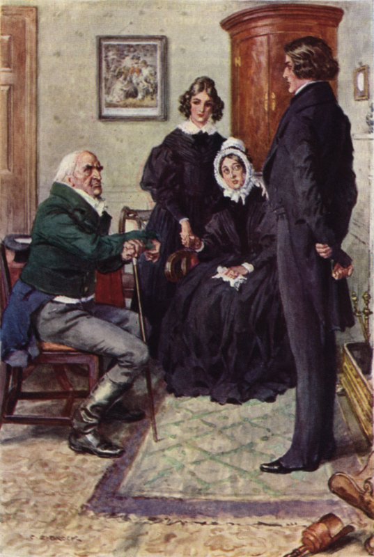 Kuvitus Nicholas Nicklebylle tekijältä after Charles Edmund Brock